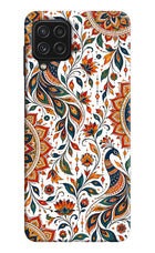 White Mayura Samsung M32 Back Cover