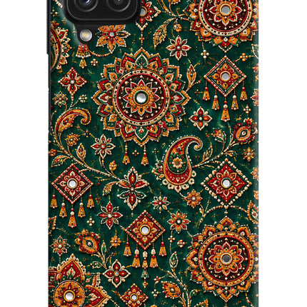 Green Pataka Samsung M32 Back Cover