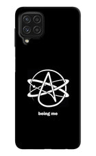 Atheist Symbol Samsung M32 Hard Case Back Cover by Casekaro