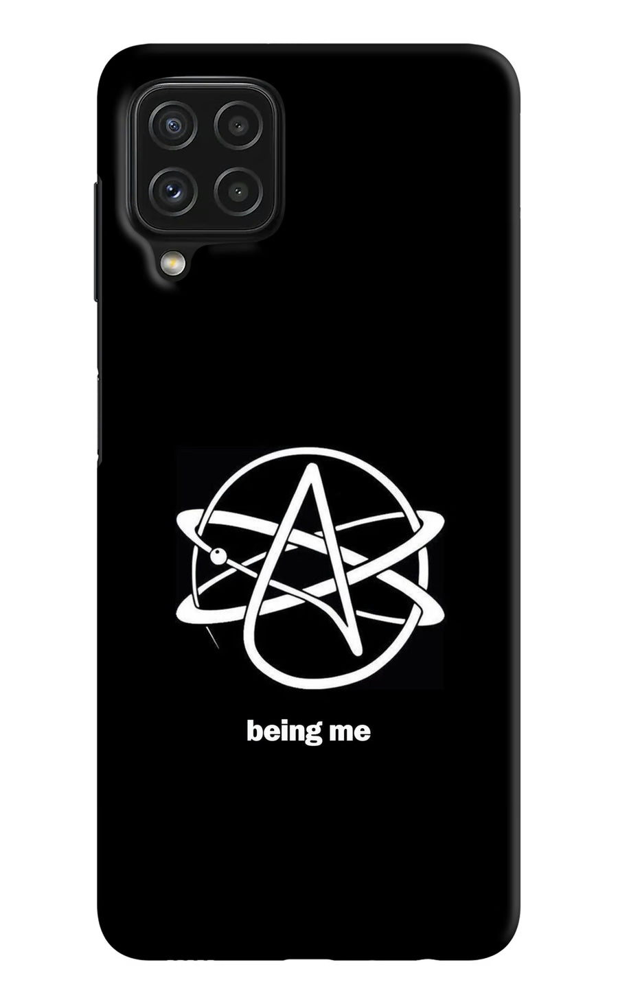 Atheist Symbol Samsung M32 Back Cover, Hard case