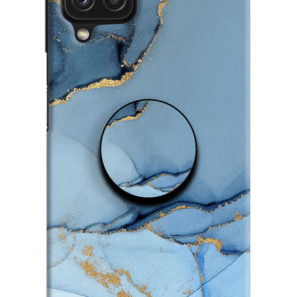 Blue Marble Samsung M32 Pop Case by Casekaro