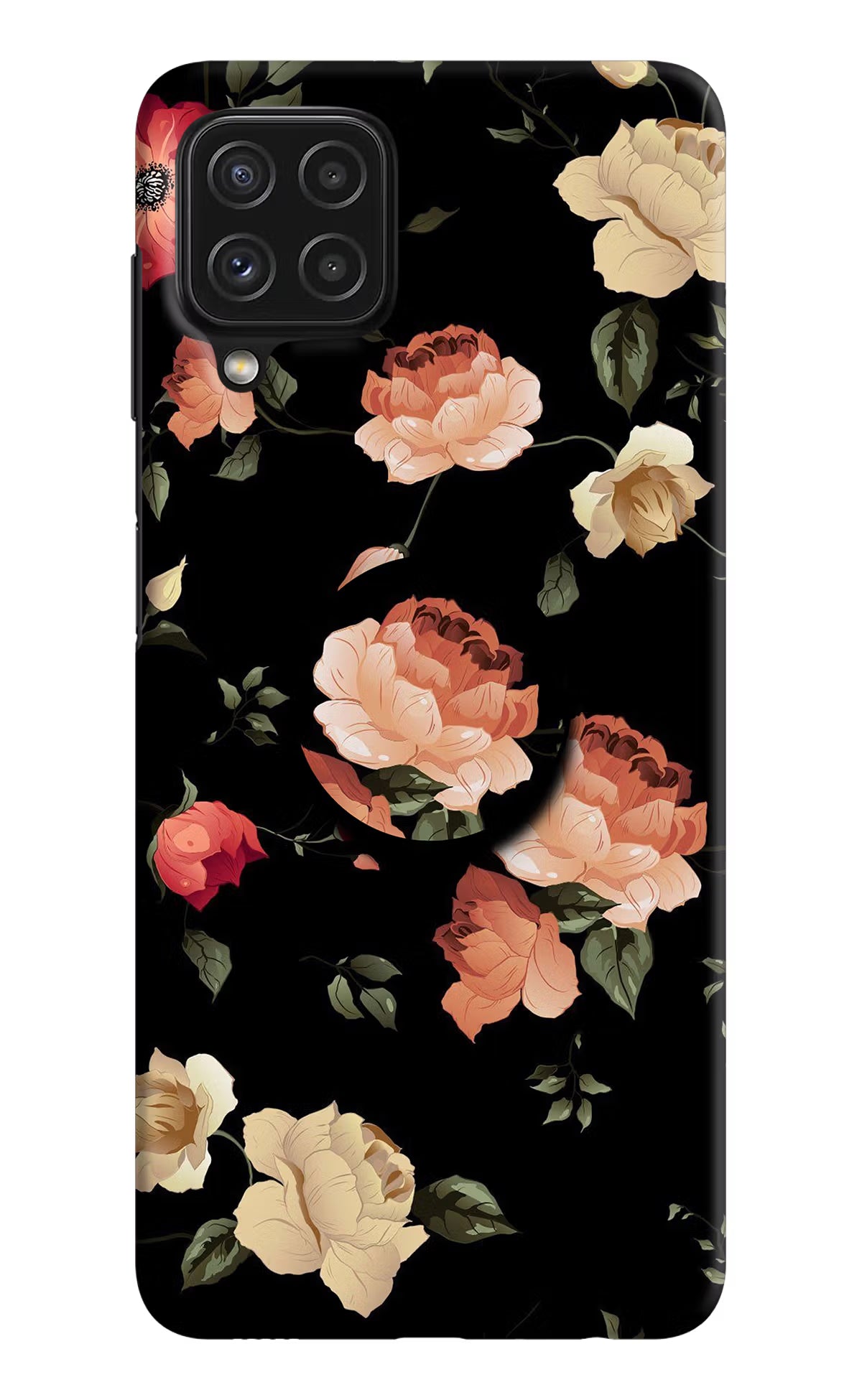 Flowers Samsung M32 Pop Case by Casekaro