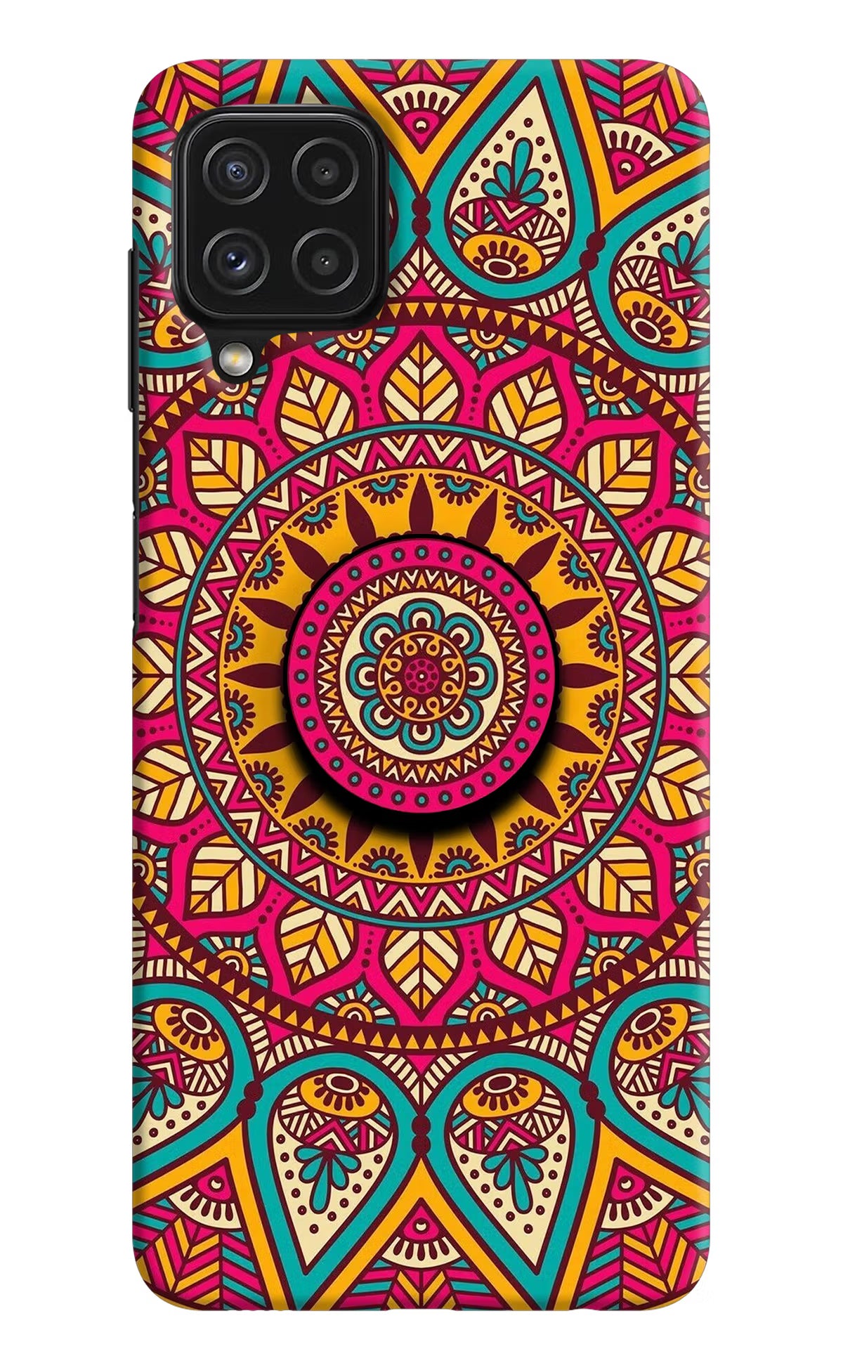 Mandala Samsung M32 Pop Case by Casekaro