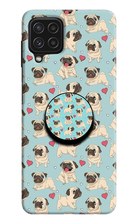 Pug Dog Samsung M32 Pop Case by Casekaro