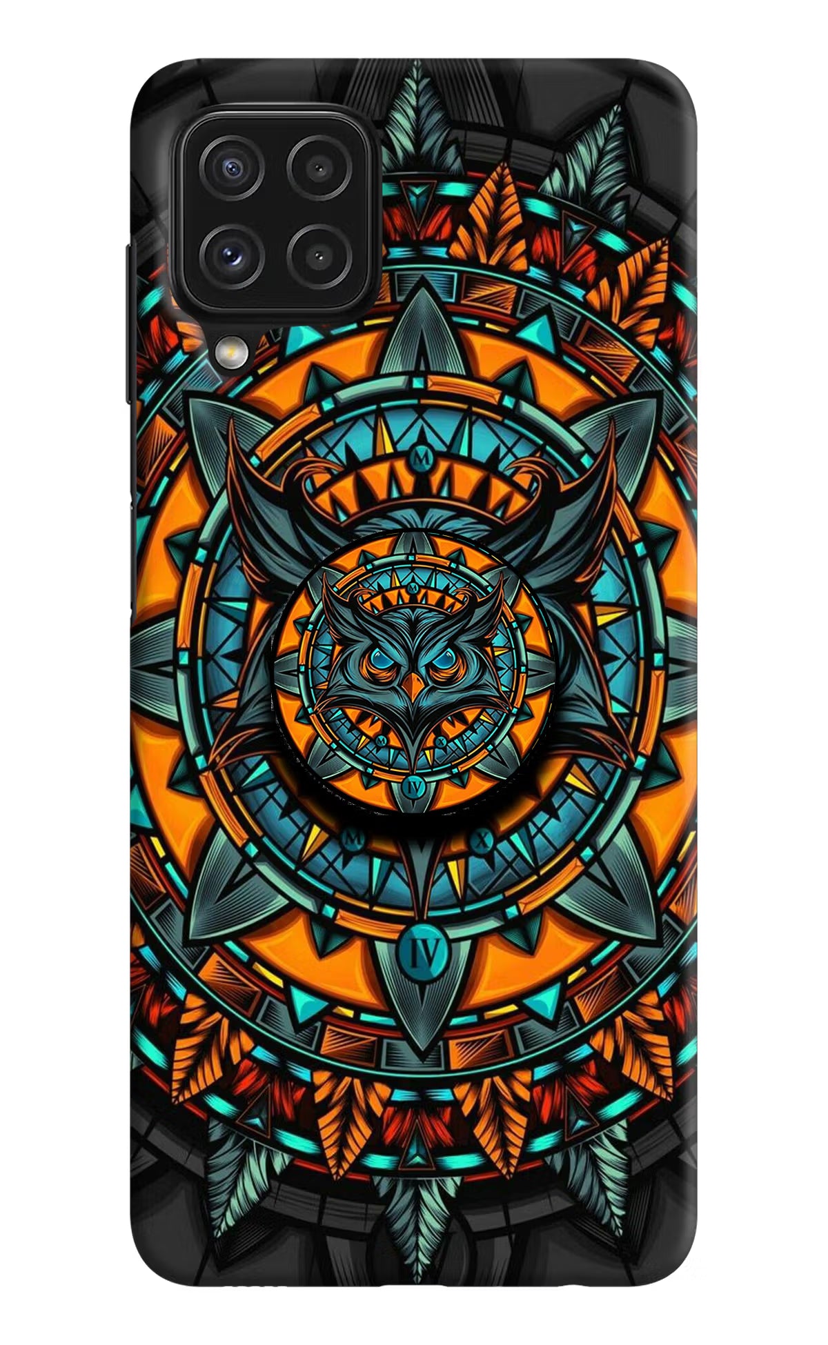 Angry Owl Samsung M32 Pop Case by Casekaro