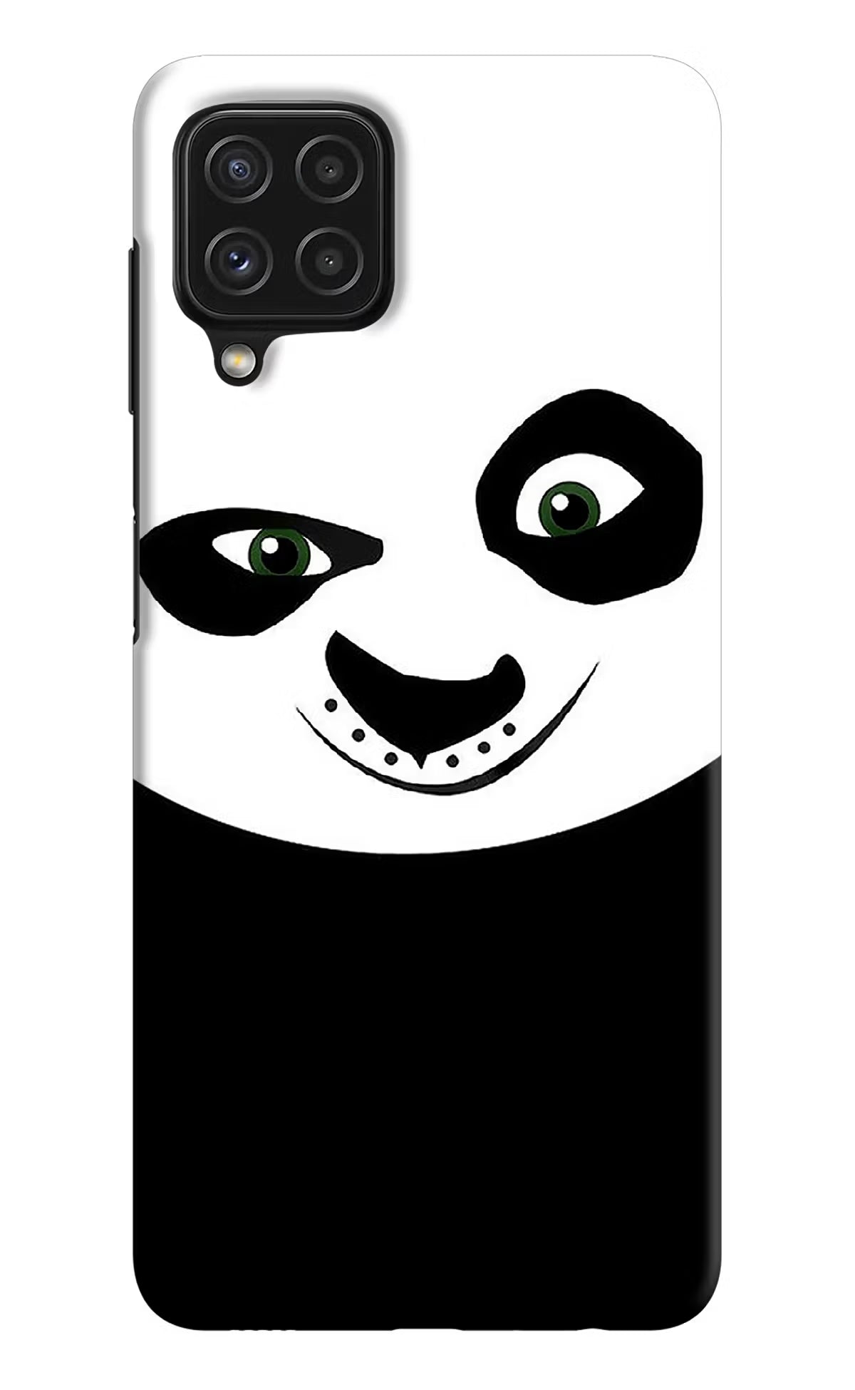 Panda Samsung A22 4G Hard Case Back Cover by Casekaro