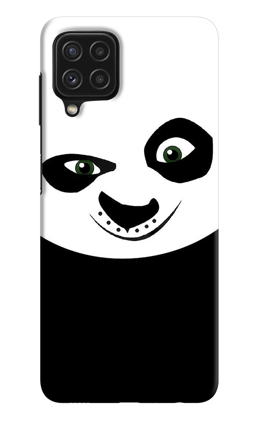 Panda Samsung A22 4G Back Cover, Hard case