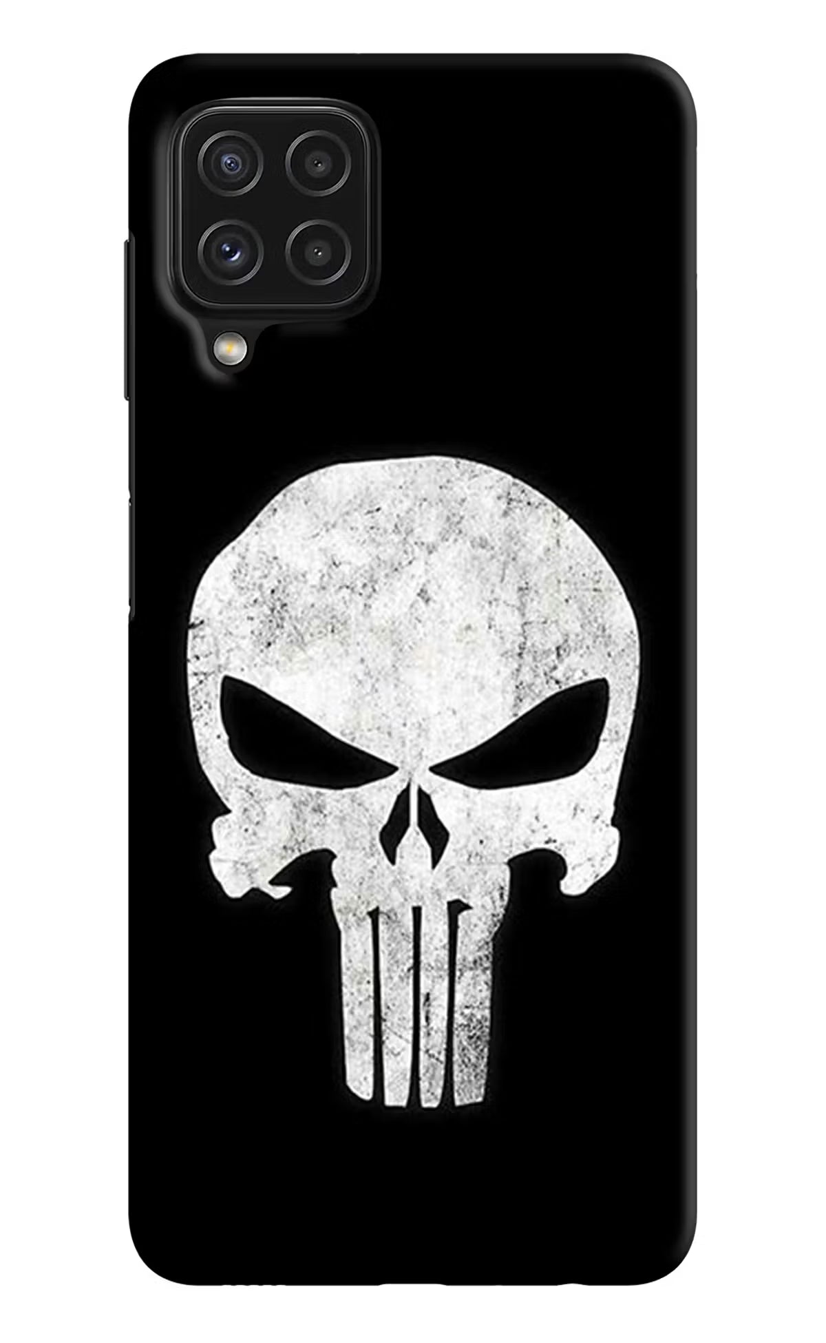 Punisher Skull Samsung A22 4G Hard Case Back Cover by Casekaro