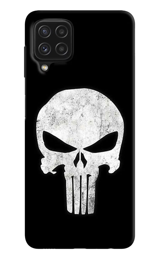 Punisher Skull Samsung A22 4G Hard Case Back Cover by Casekaro