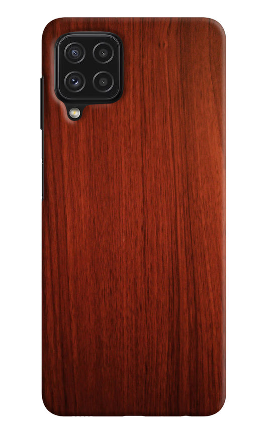 Wooden Plain Pattern Samsung A22 4G Hard Case Back Cover by Casekaro