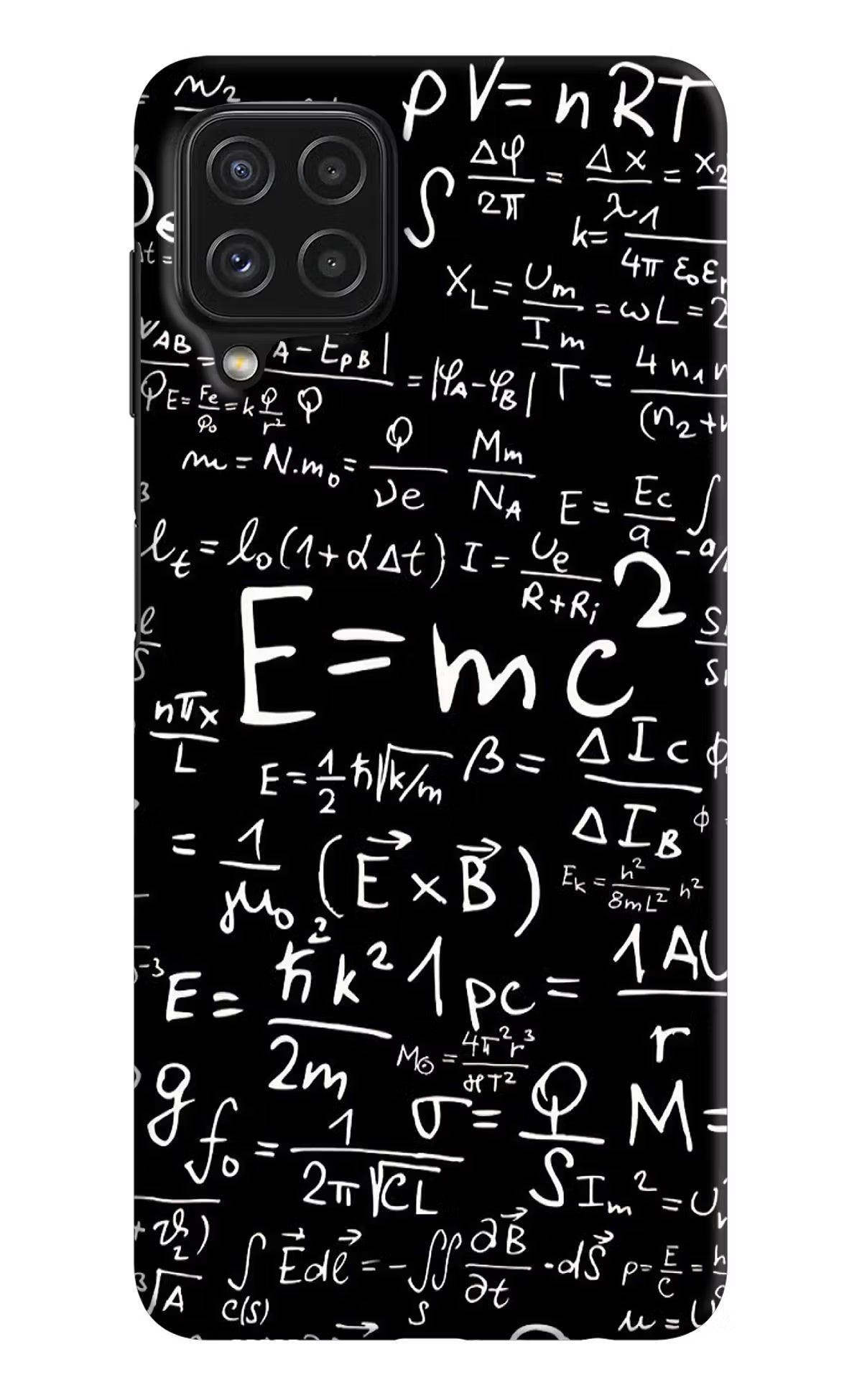 Physics Formula Samsung A22 4G Hard Case Back Cover by Casekaro