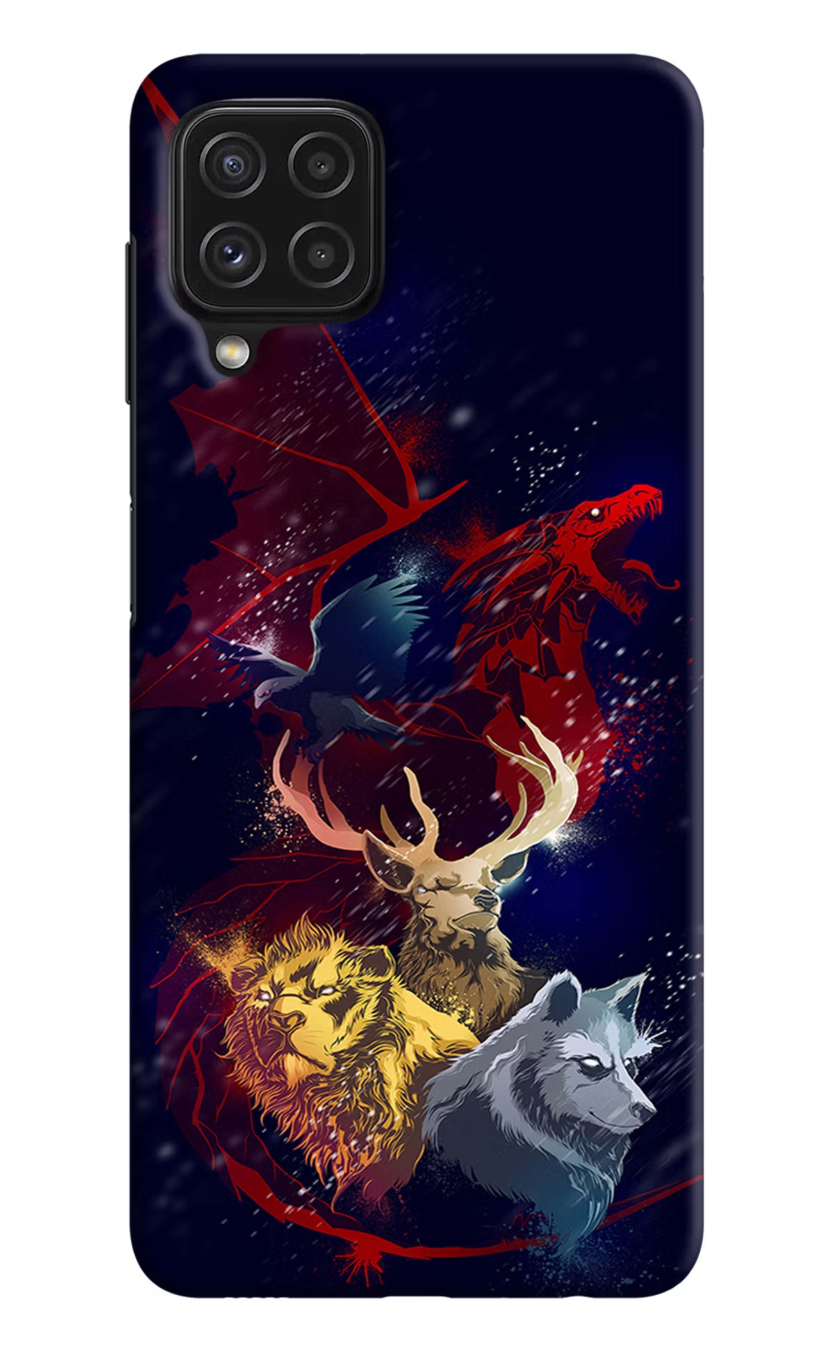 Game Of Thrones Samsung A22 4G Hard Case Back Cover by Casekaro