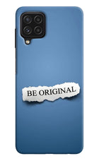 Be Original Samsung A22 4G Hard Case Back Cover by Casekaro