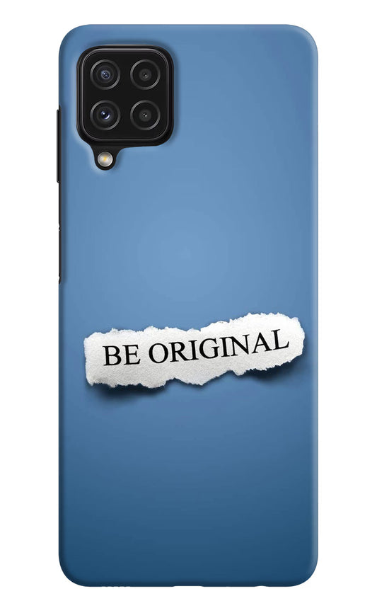 Be Original Samsung A22 4G Hard Case Back Cover by Casekaro
