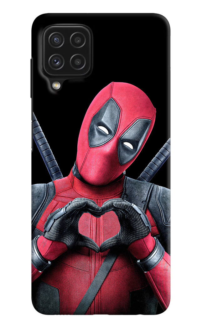 Deadpool Samsung A22 4G Hard Case Back Cover by Casekaro