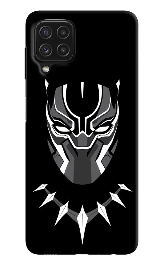 Black Panther Samsung A22 4G Hard Case Back Cover by Casekaro
