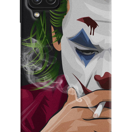 Joker Smoking Samsung A22 4G Hard Case Back Cover by Casekaro