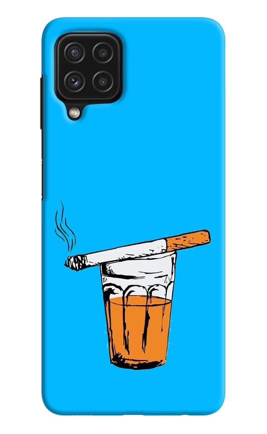 Chai Sutta Samsung A22 4G Hard Case Back Cover by Casekaro