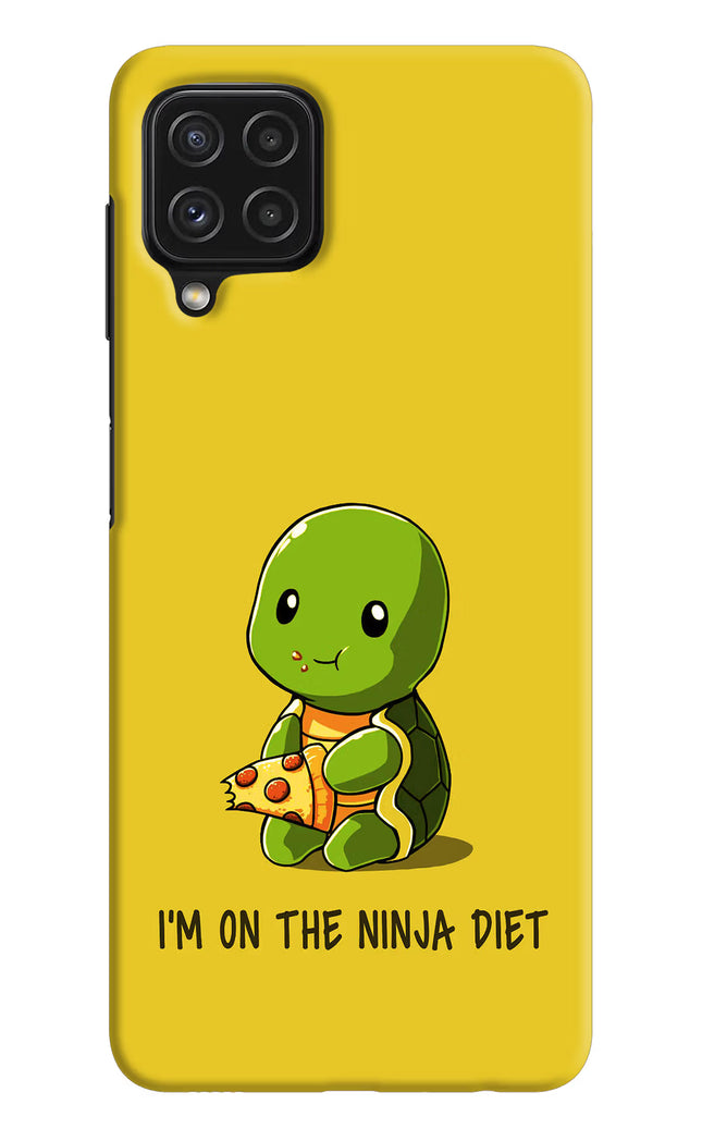 I'm on Ninja Diet Samsung A22 4G Hard Case Back Cover by Casekaro