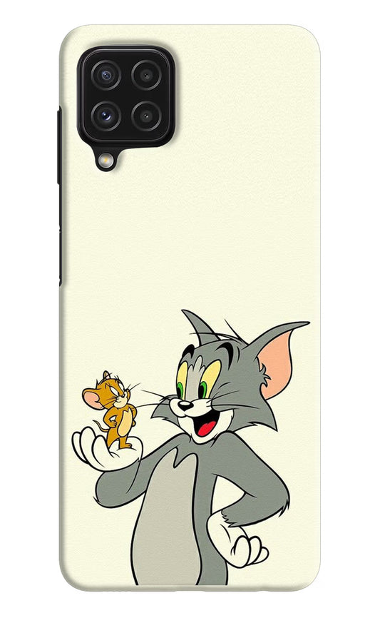 Tom & Jerry Samsung A22 4G Hard Case Back Cover by Casekaro