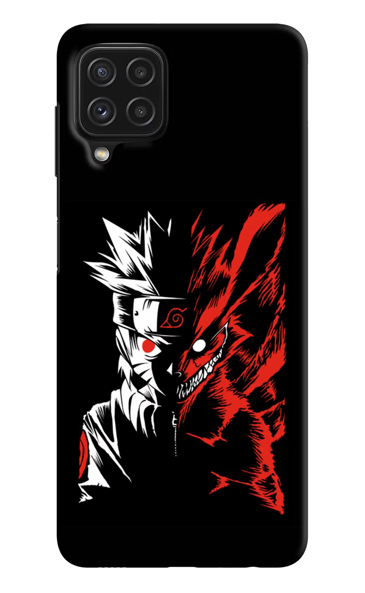 Naruto Two Face Samsung A22 4G Hard Case Back Cover by Casekaro