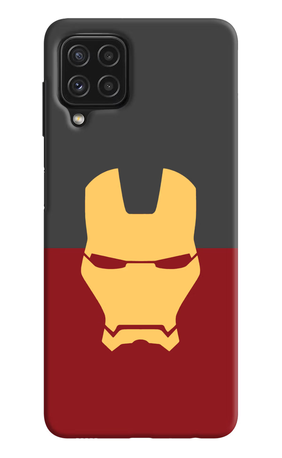 Ironman Samsung A22 4G Back Cover, Hard case