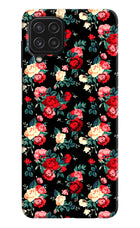Rose Pattern Samsung A22 4G Hard Case Back Cover by Casekaro