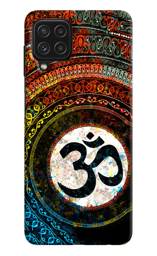 Om Cultural Samsung A22 4G Hard Case Back Cover by Casekaro