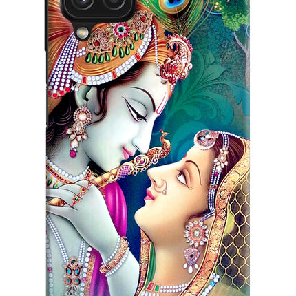 Lord Radha Krishna Samsung A22 4G Hard Case Back Cover by Casekaro