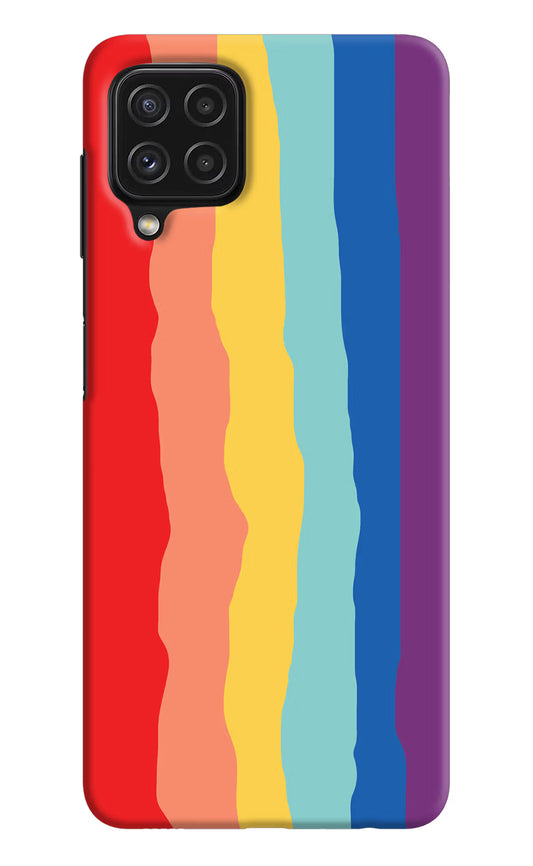Rainbow Samsung A22 4G Hard Case Back Cover by Casekaro
