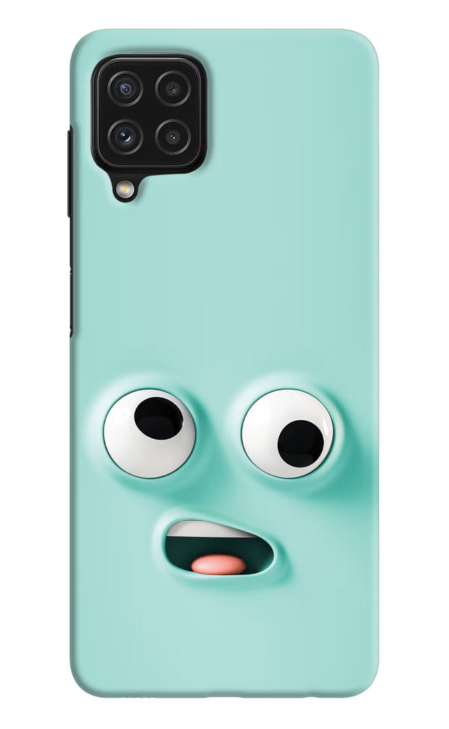 Funny Cartoon Samsung A22 4G Hard Case Back Cover by Casekaro
