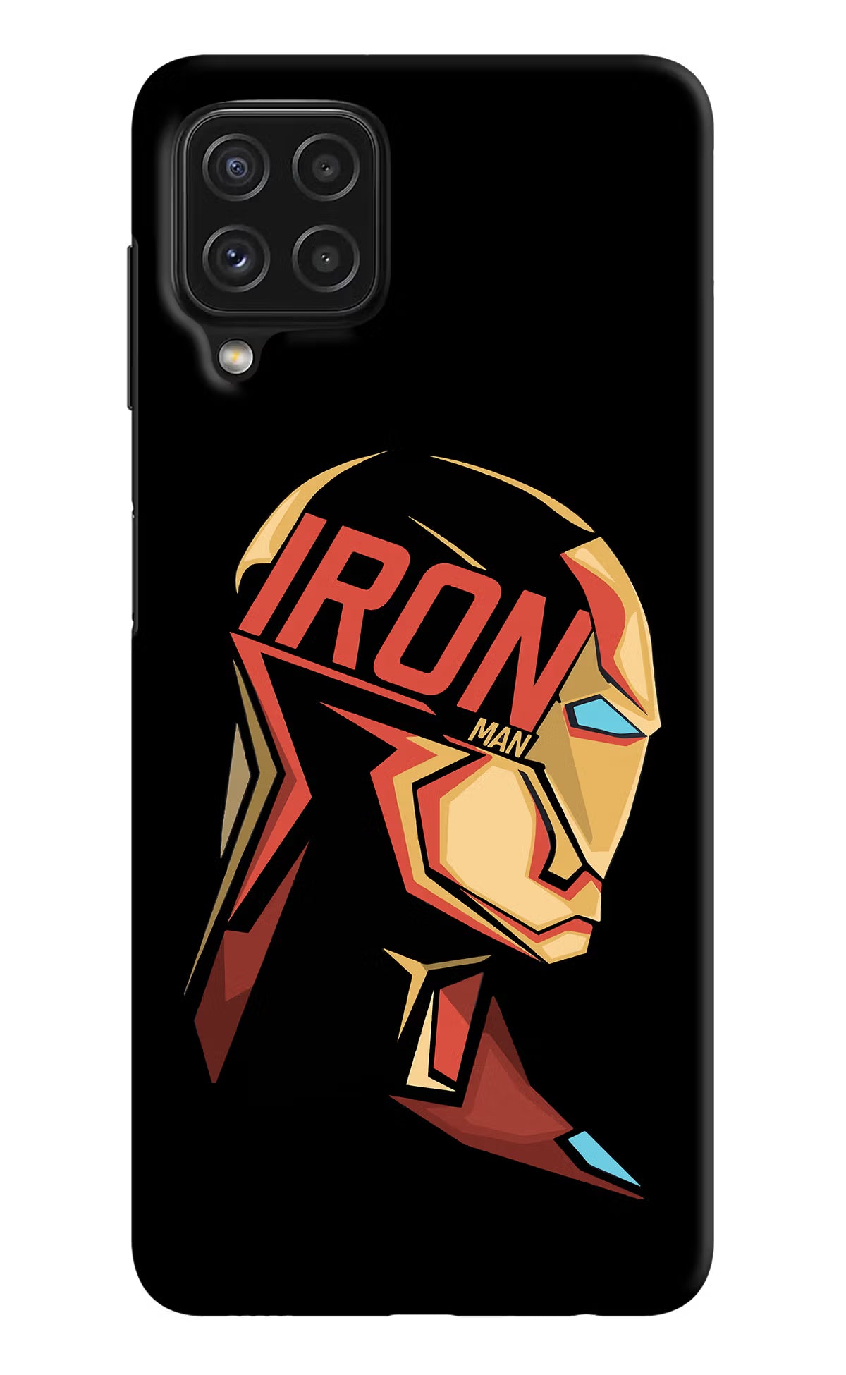 IronMan Samsung A22 4G Hard Case Back Cover by Casekaro