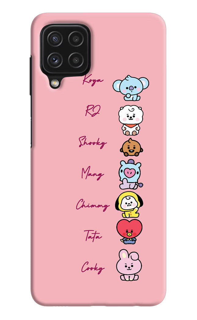 BTS names Samsung A22 4G Hard Case Back Cover by Casekaro