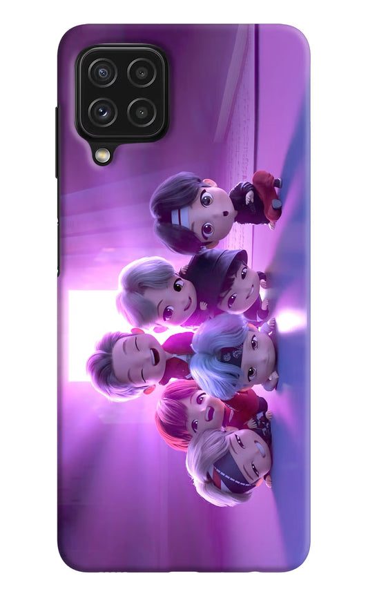 BTS Chibi Samsung A22 4G Hard Case Back Cover by Casekaro