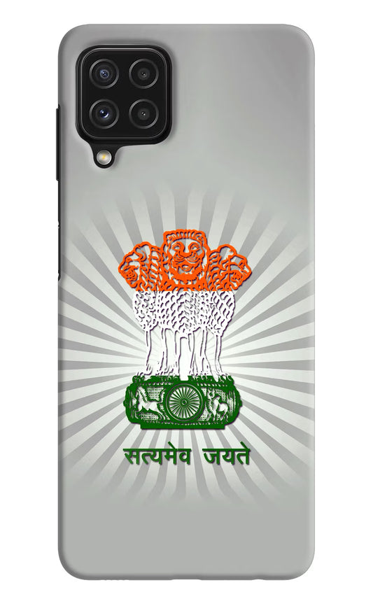 Satyamev Jayate Art Samsung A22 4G Hard Case Back Cover by Casekaro