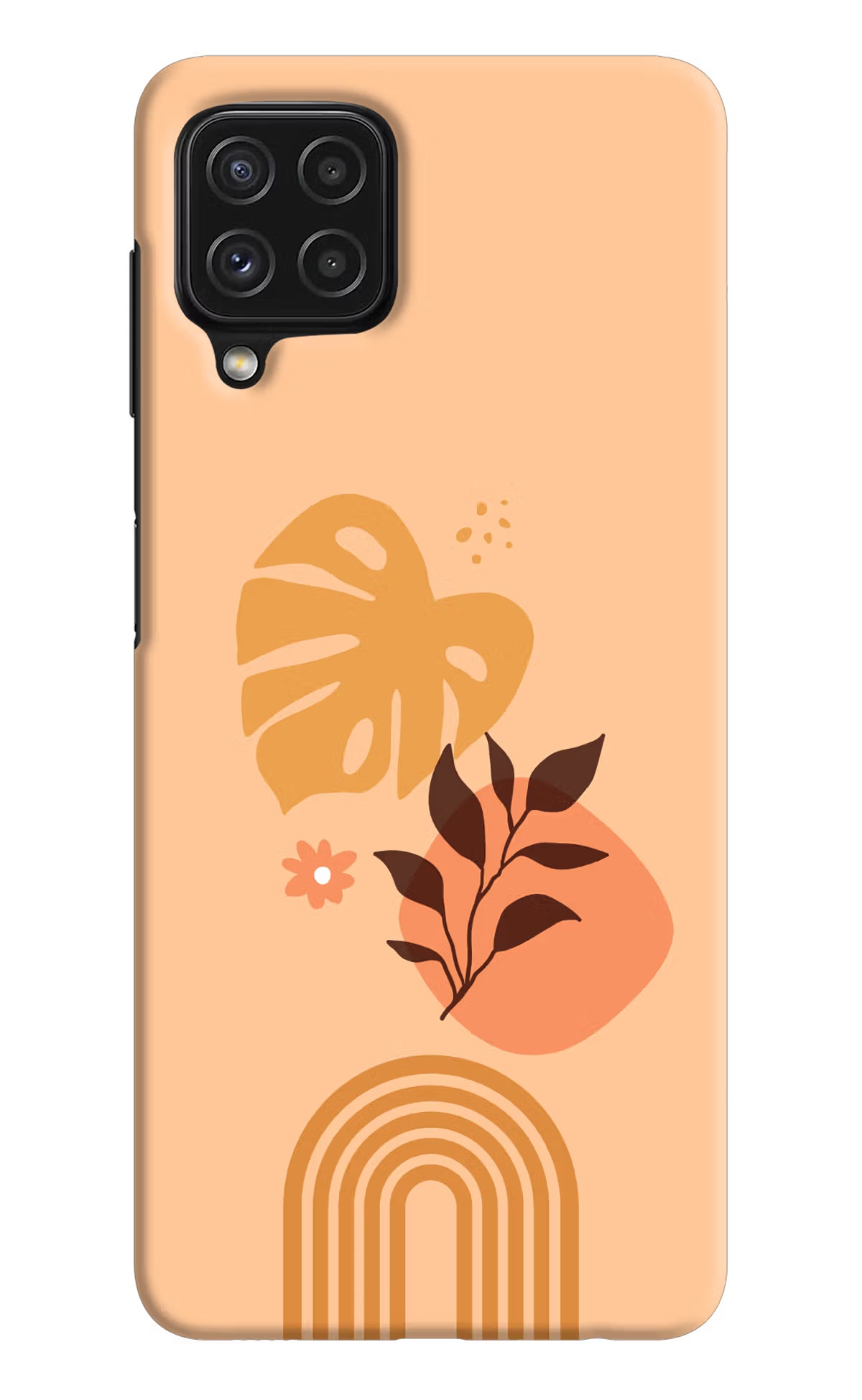 Bohemian Art Samsung A22 4G Hard Case Back Cover by Casekaro