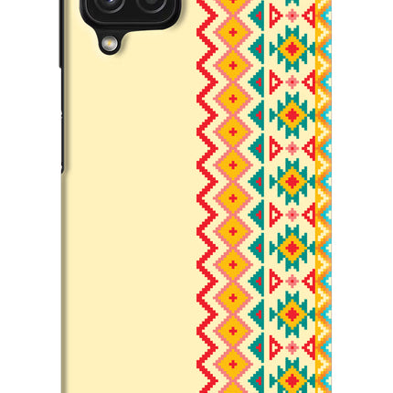 Ethnic Seamless Samsung A22 4G Hard Case Back Cover by Casekaro