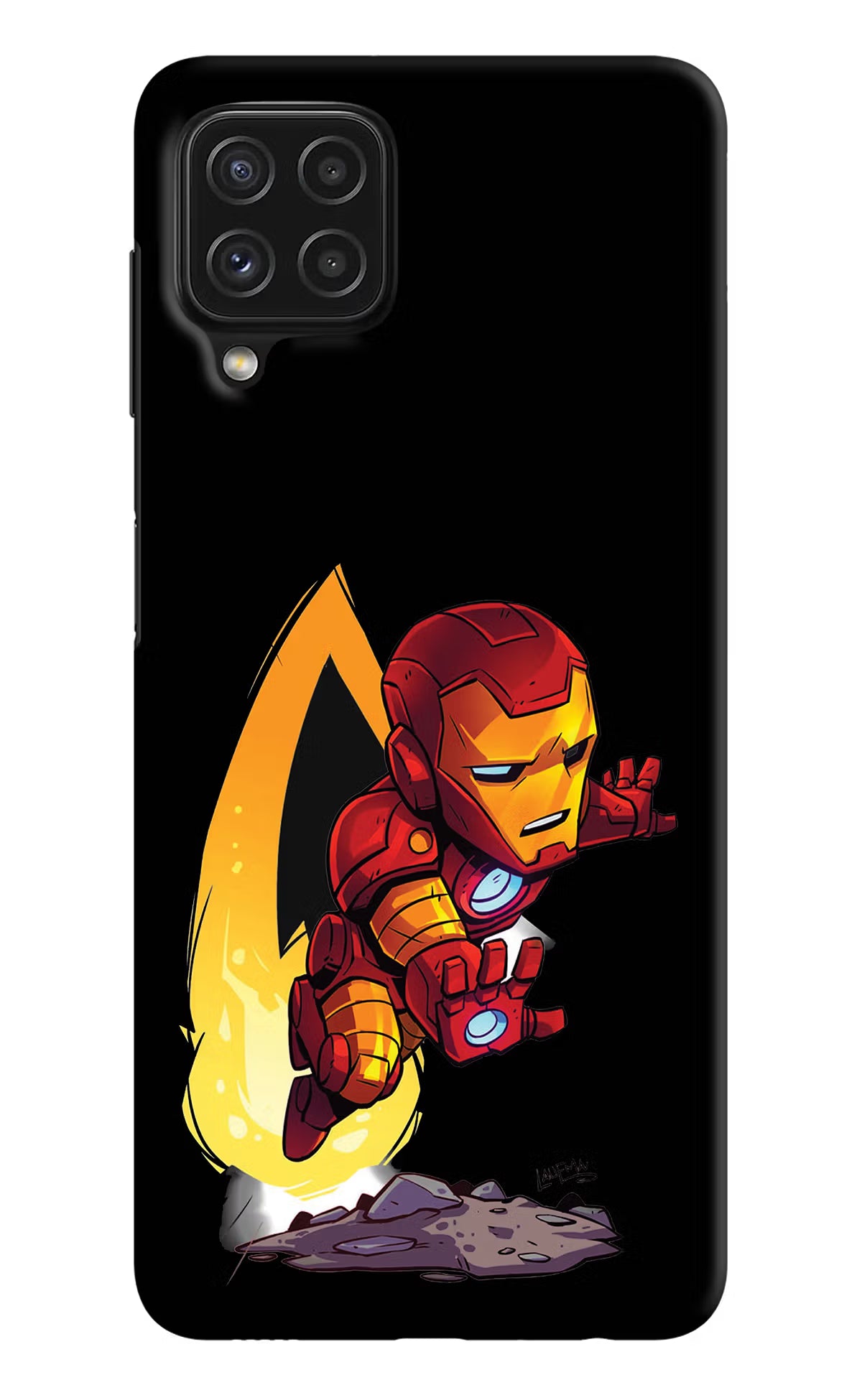 IronMan Samsung A22 4G Hard Case Back Cover by Casekaro