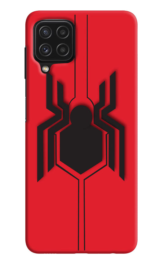 Spider Samsung A22 4G Hard Case Back Cover by Casekaro