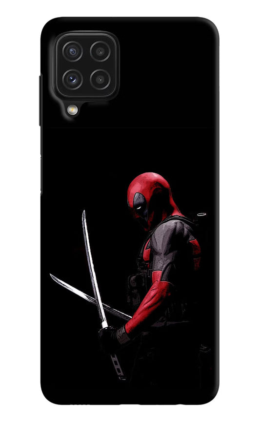 Deadpool Samsung A22 4G Hard Case Back Cover by Casekaro