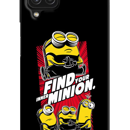Find your inner Minion Samsung A22 4G Hard Case Back Cover by Casekaro