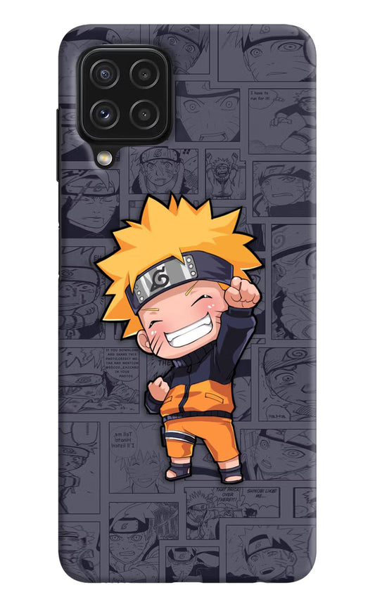 Chota Naruto Samsung A22 4G Hard Case Back Cover by Casekaro
