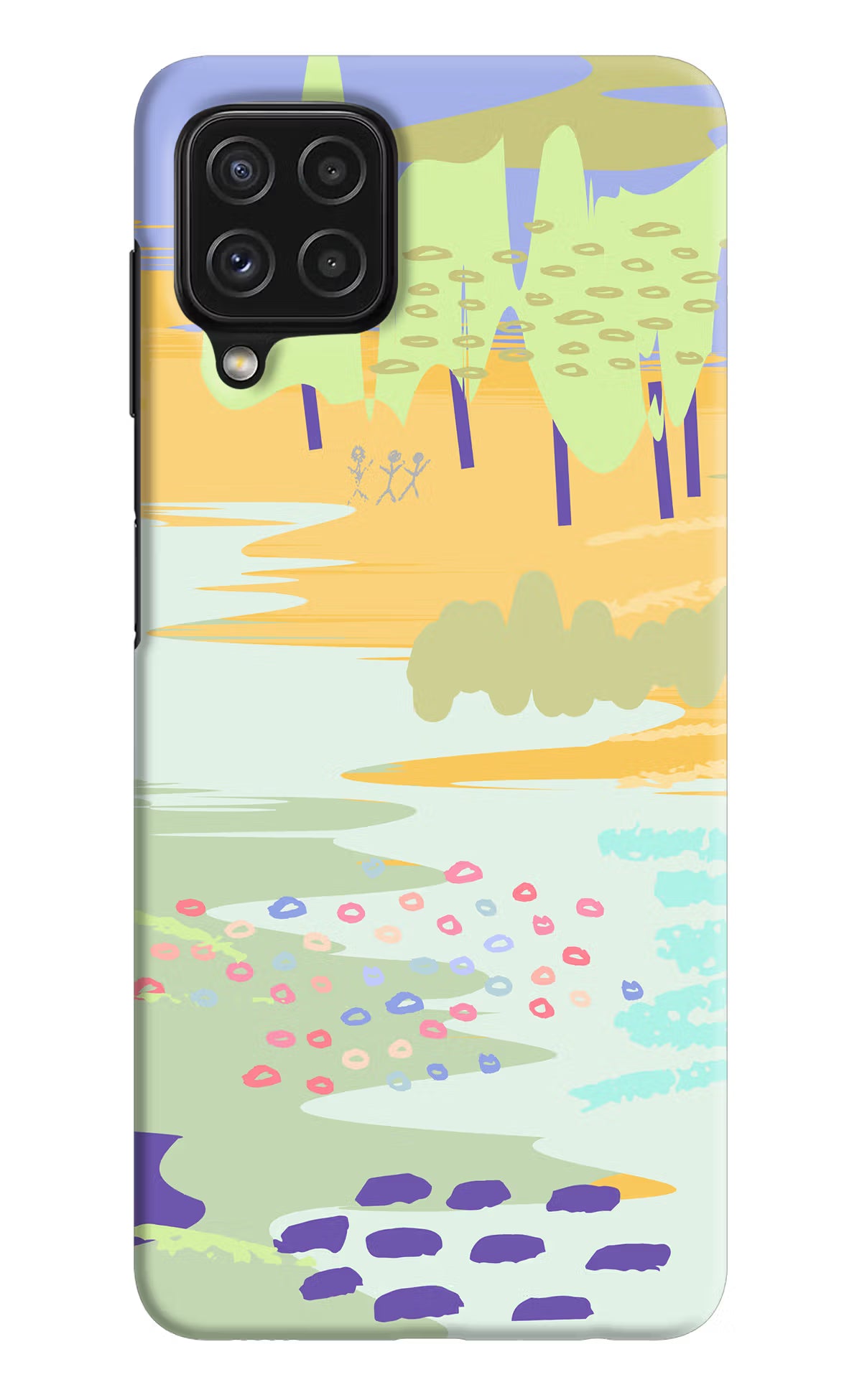 Scenery Samsung A22 4G Hard Case Back Cover by Casekaro