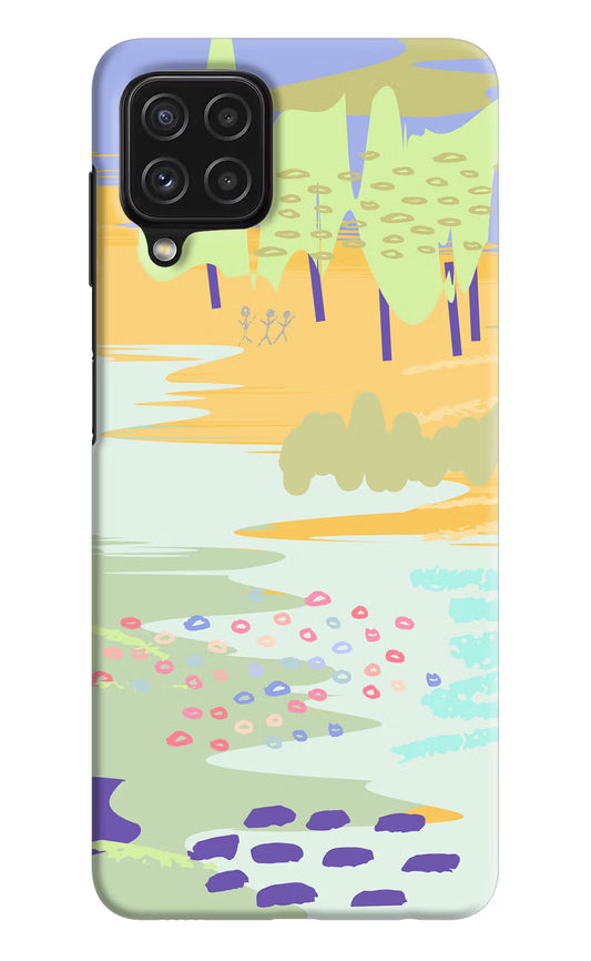 Scenery Samsung A22 4G Hard Case Back Cover by Casekaro