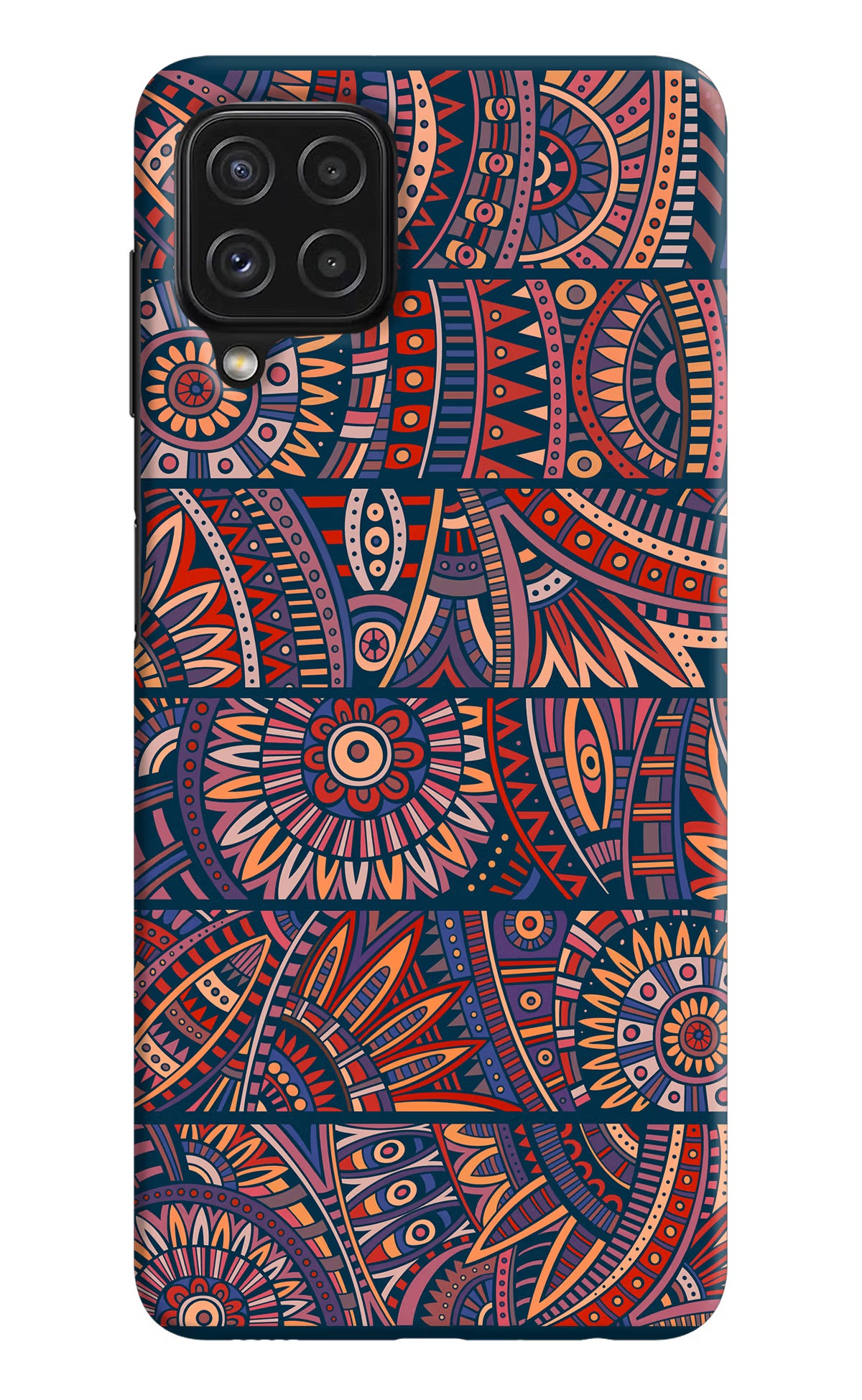 African Culture Design Samsung A22 4G Hard Case Back Cover by Casekaro