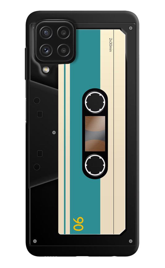Cassette Samsung A22 4G Hard Case Back Cover by Casekaro