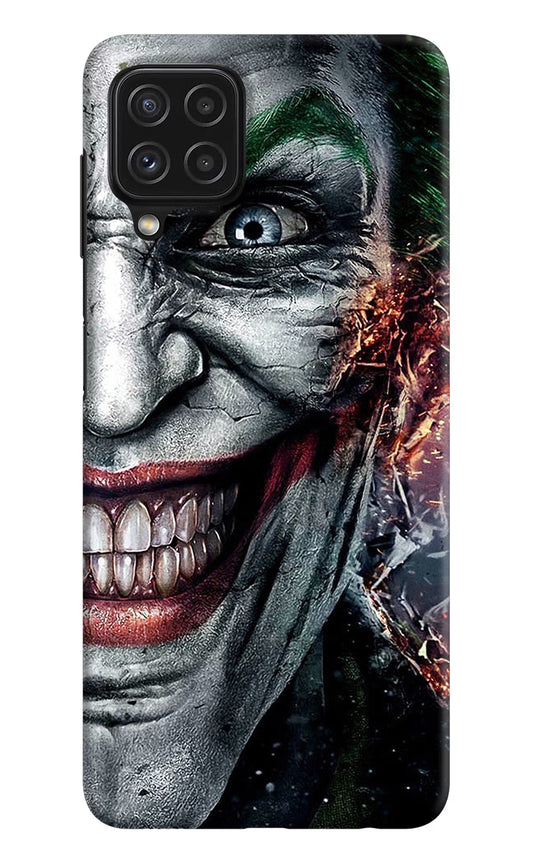 Joker Cam Samsung A22 4G Hard Case Back Cover by Casekaro