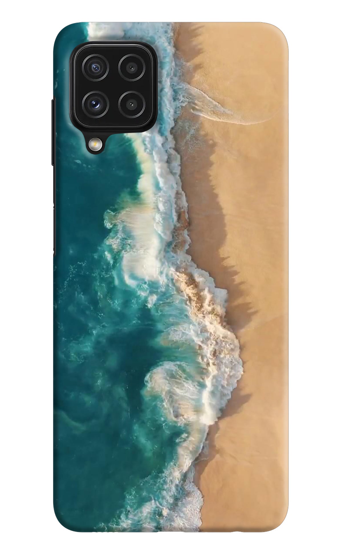 Ocean Beach Samsung A22 4G Back Cover