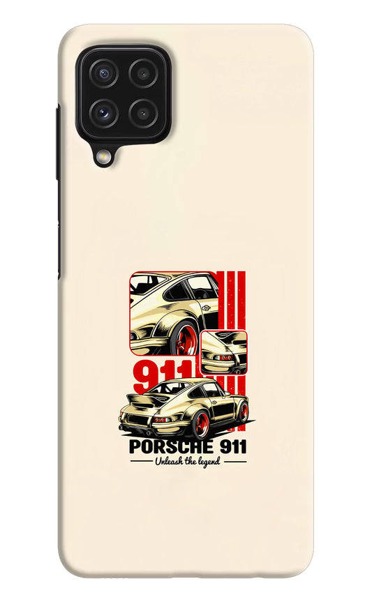 Classic Porsche 911 Samsung A22 4G Hard Case Back Cover by Casekaro