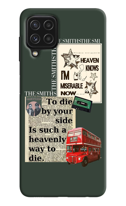 The Smiths Samsung A22 4G Hard Case Back Cover by Casekaro